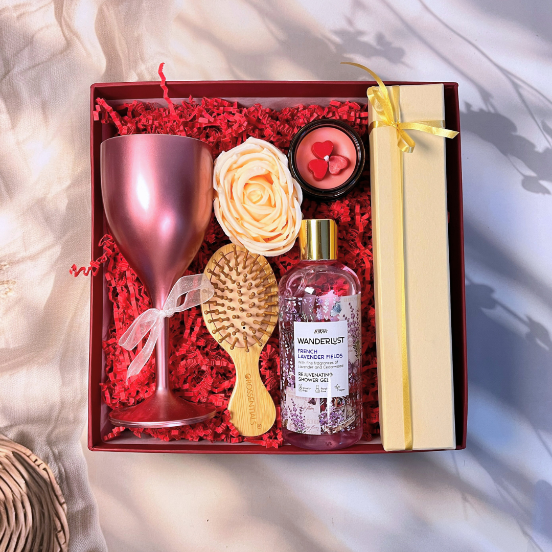 Lilac Elegance Valentine Hamper