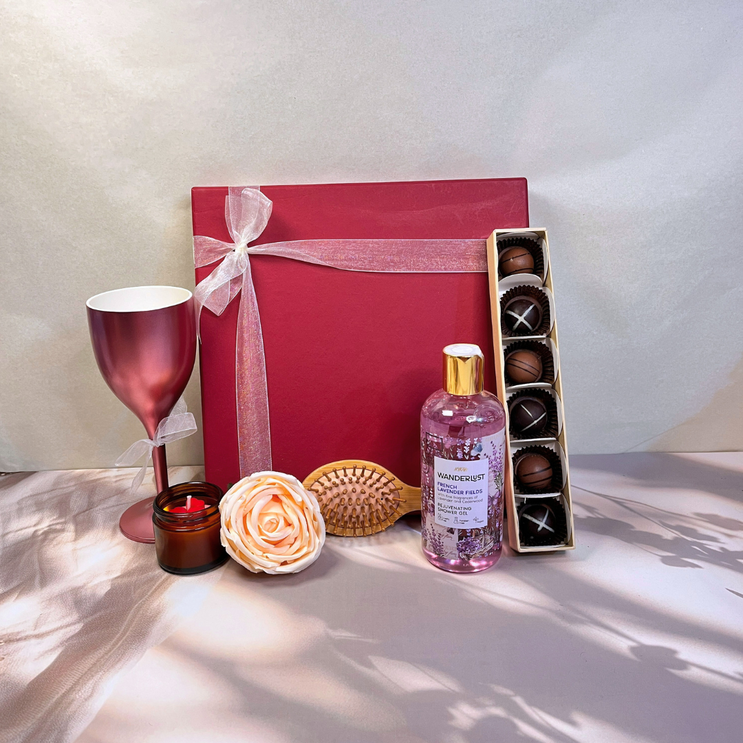 Lilac Elegance Valentine Hamper