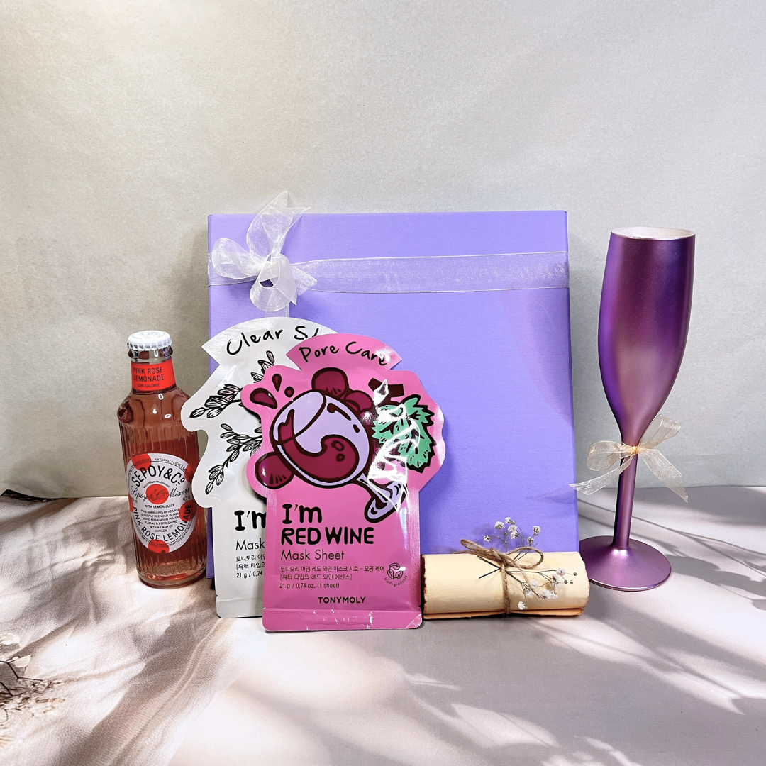 Fizz and Face Glow Hamper